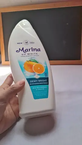 Marina UV White hand and body. Terasa ringan di kulit. #bodylotion 