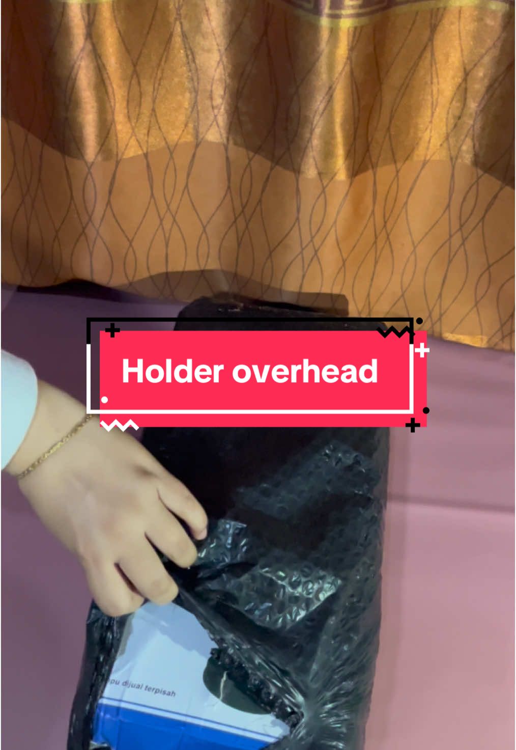 Overhead stand holder nih ngebantu banget buat konten pemula kaya saya #standoverhead #holderhpmurah #conentcreator 