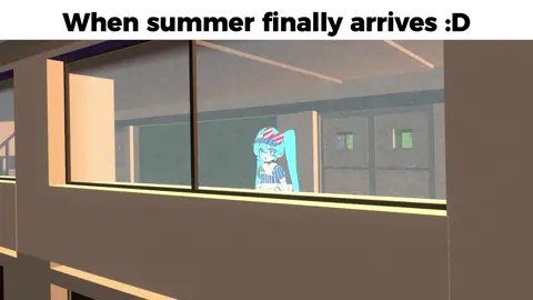 Summer! #miku #hatsunemiku #hatsune #vocaloid #azumangadaioh #osaka #icanseeyou #mesmerizer #vrchat #vrc #furry #vrchatmemes #meme #fyp #fypシ #fy #viral #fypシ゚viral  