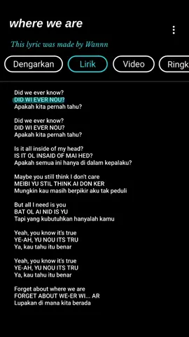 #whereweare #liriklagu #lyricsvideo  #songlyrics #onedirectionwhereweare #fulllyrics #fyp #xbcyza #foryoupage