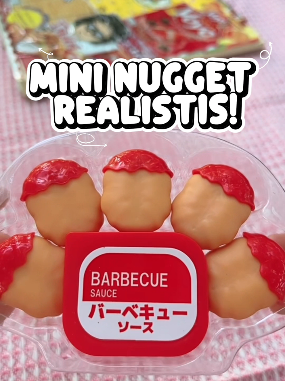 Gemas! Nugget Mini Ini Bisa Dicelupin Saus Beneran! #mainan #mainananak #tiktoktoys #unboxingmainan #unboxingtoys #weilaiii #mainanviral #mainanunik #mainananakindonesia #mainananakanak #mainanjepang #mainanmasakmasakan 