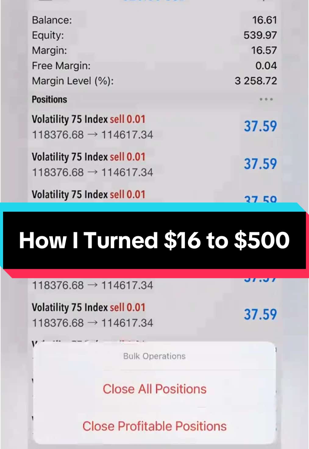 How I Turned $16 to $500 in Forex Using Bozza Trader Strategy #fypシ゚ #forex #bozzatraderstrategy #australia #usatiktok🇺🇸 #london #forexstrategy #brazil🇧🇷 #malaysia #southafricatiktok🇿🇦 #japan #newzealandtiktok #france🇫🇷 #fypp #fypdong 