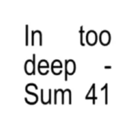 #fyp #foryou #foryoupage #trending #viral #tiktok #xyzbca #sum41#intoodeep 