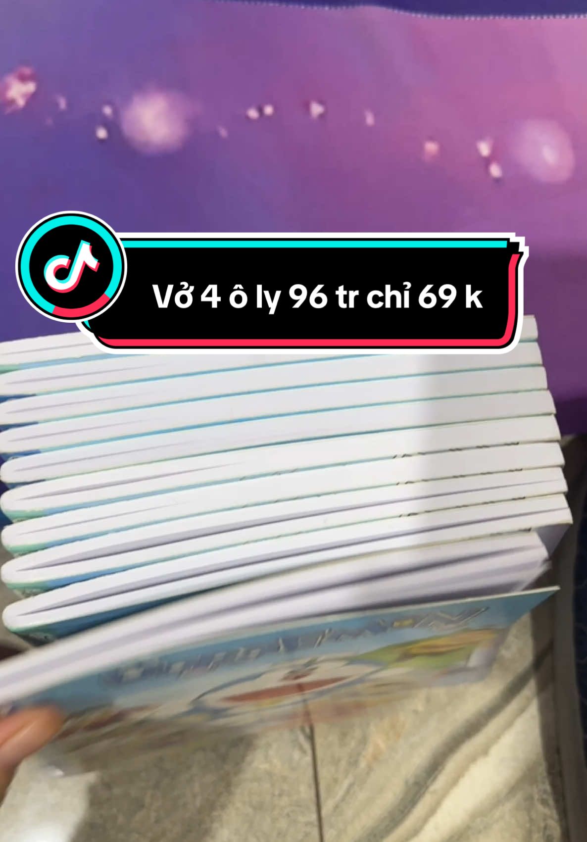 Vở 4  ô ly 96 tr#xuhuong #thuvanmereview #vo #vohocsinh #vo4oly #vohocchobe 