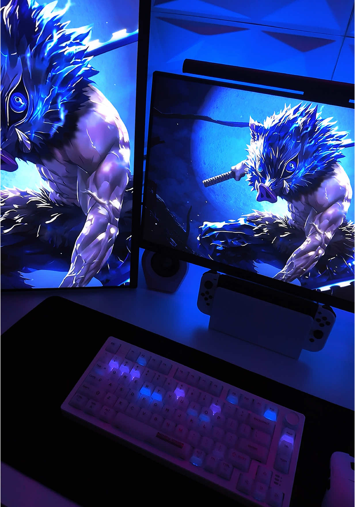 💪👀💙 #pc #pcsetup #pcgaming #setupgaming #setupgamer #GamerGirl #fyp #viral  
