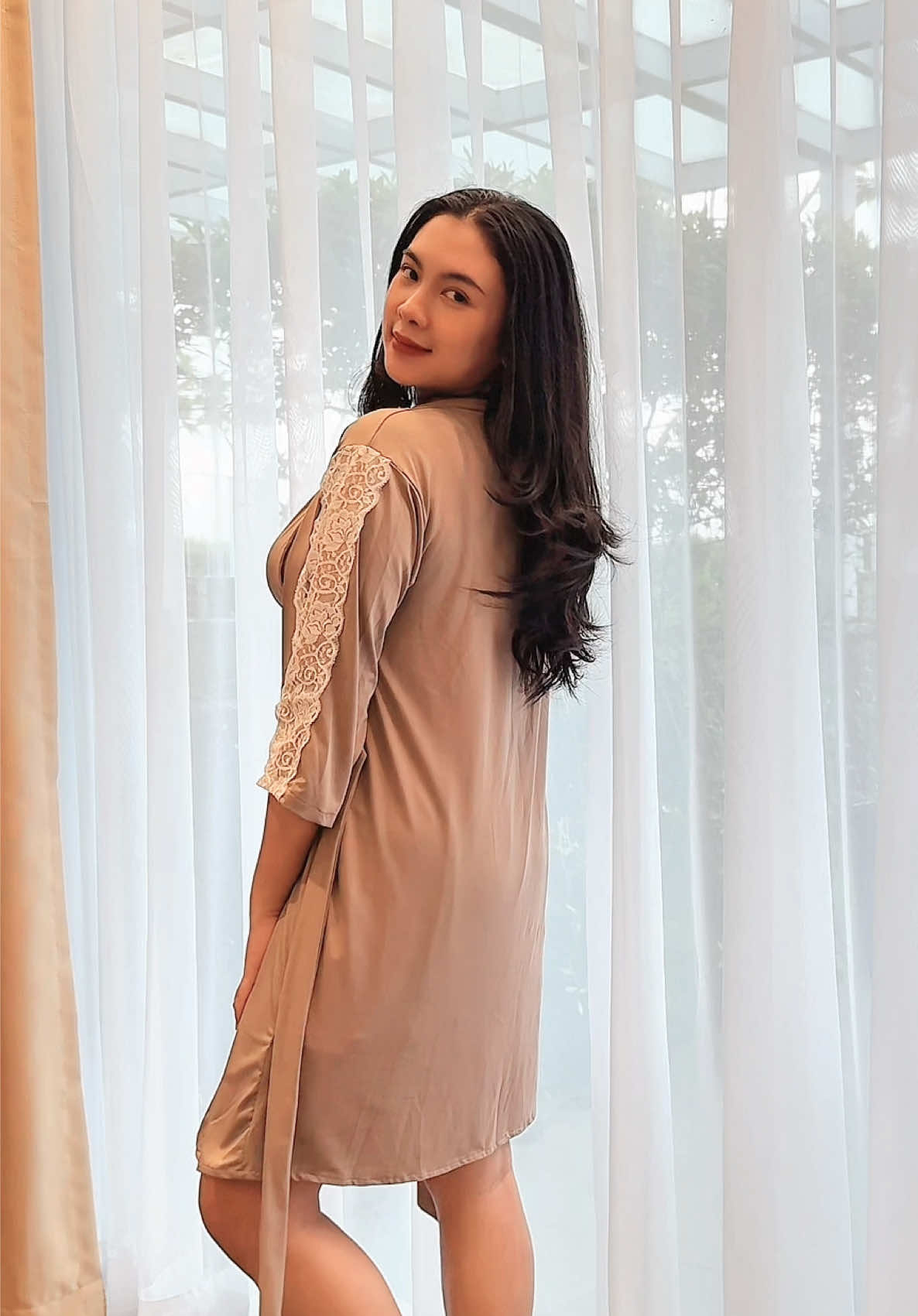2IN1 lingerie + kimono  #lingerie #bajutidurkimono #kimono #2in1kimono #kimonoset #bajutidurwanita 