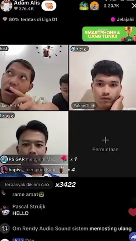 Apaantuh 2-0🤣🤪!! ketawa gajih lancar mah renyah sekali🤪 #persibbandung #persibjuara🏆 #adamalus#edofebriansah #ahmadagung#b2b 