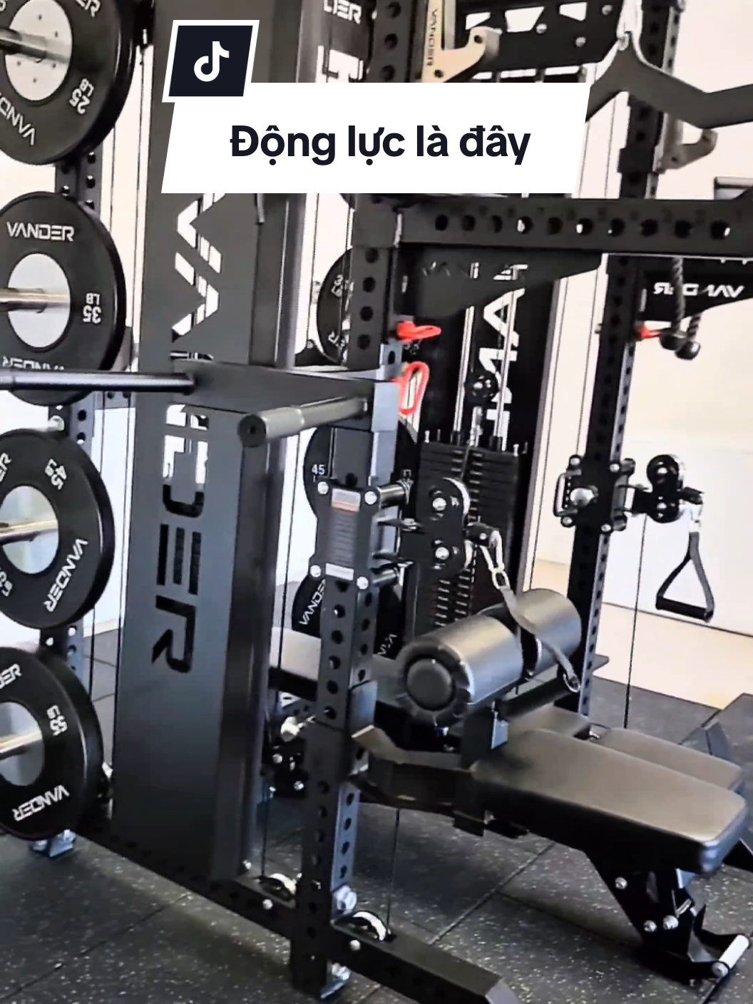 Dàn đa năng này chính là động lực 🔥🔥🔥 #HomeGymSetUp #FitnessLifestyle #MáyTậpTạiNhà #GymInHome #FitnessIsALifestyle #BuildYourForm #TacticalTrainingVN 