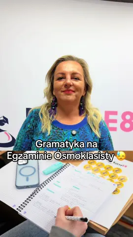 Kto lubi gramatykę na egzamin? 😩 Zadania gramatyczne zawsze wychodzą najgorzej 😳 #gramatyka #e8 #egzaminósmoklasisty 