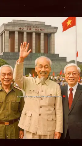 Tạ ơn người cha già của chúng ta trên con đường cứu nước...#vietnam #30thang4 #50namngaygiaiphongmiennam #chutichhochiminh #hochiminh #bacho #nguyenphutrong #vonguyengiap 