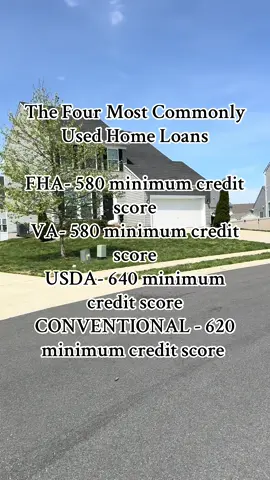 Which loan do you think is right for you? #credit  #homeloans #creditscore #fyp #viral 