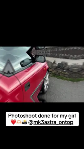 @mk3astra_ontop  Little reds first photoshoot  This is my daughters first car 🚘  #fyp #fyppppppppppppppppppppppp #fyppp #foru #northwales #northwales🏴 #northwalesphotographer #astra #cartok #mk3astra #mk3 