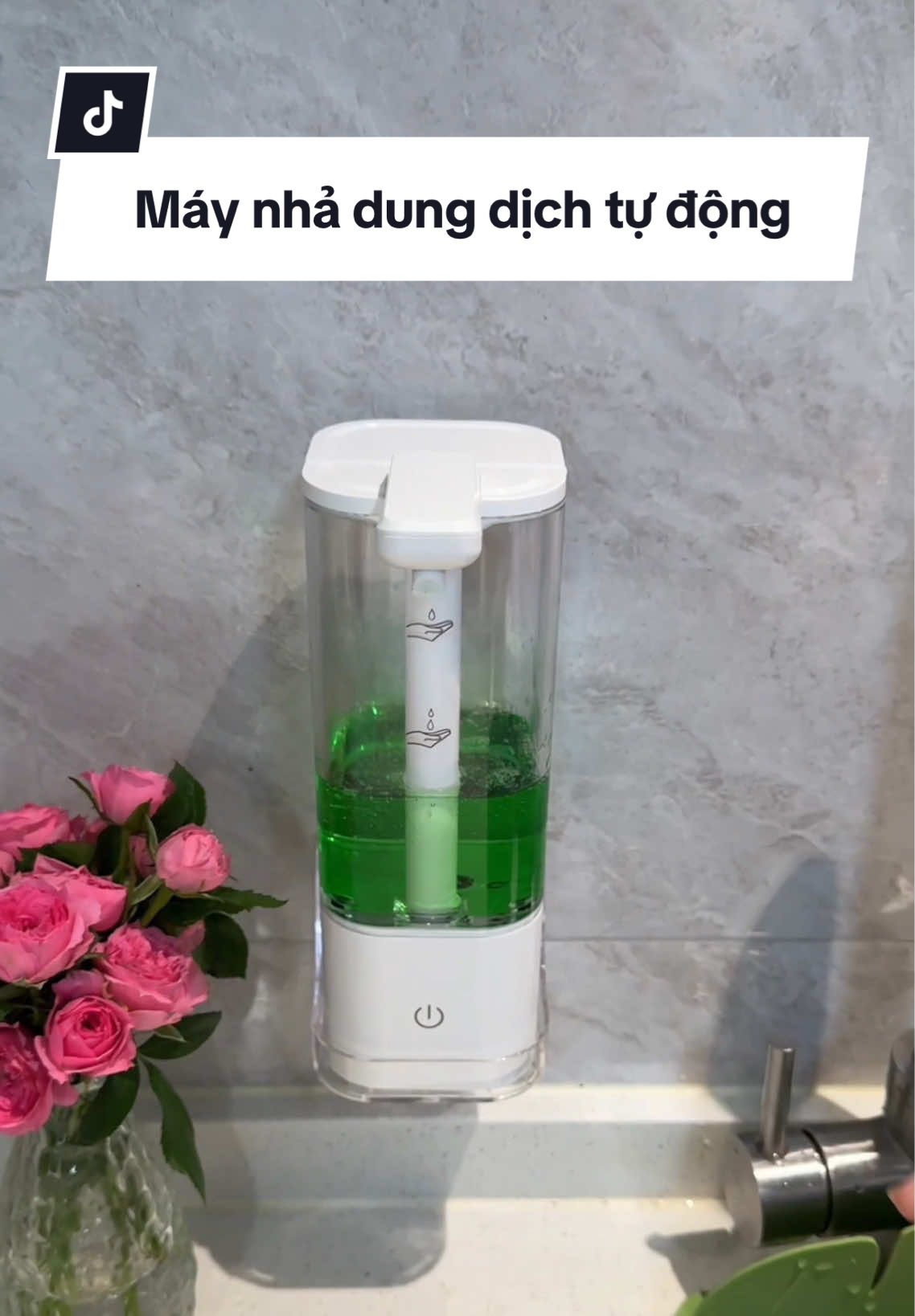 Máy nhả nước rửa tự động xịn xò  #maynhatudong #maynhanuocruatay #maynhanuocruachen #decorsiuxinh #giadungtienich 