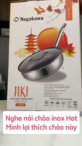 Unbox chảo chống dính 24mm #NAG2404 #nagakawa