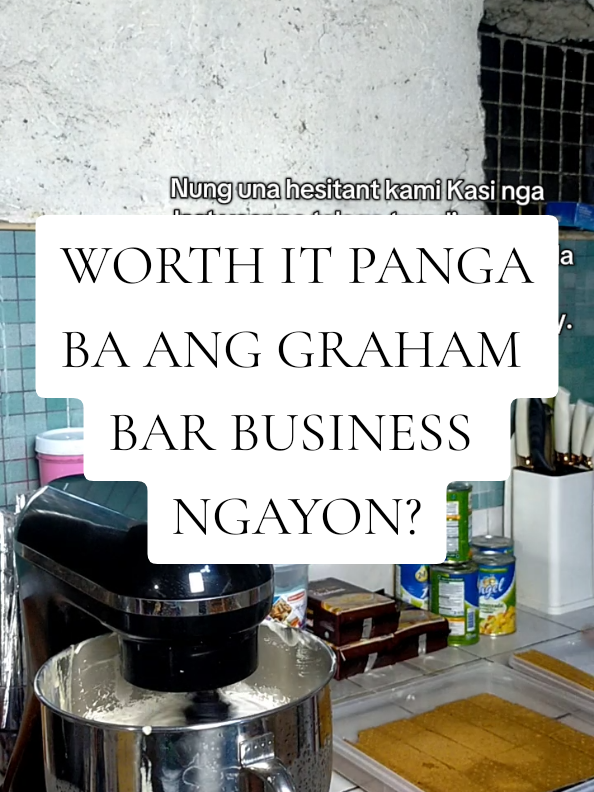 Pause nyo nalang mga mhie hehe Hindi Kasi abot yung sounds. kaya sa mga nagbabalak mag negosyo sundin nyo nalang puso at isip nyo, kung may potential go for it. #grahambar #SmallBusiness #graham #negosyo #negosyotips 
