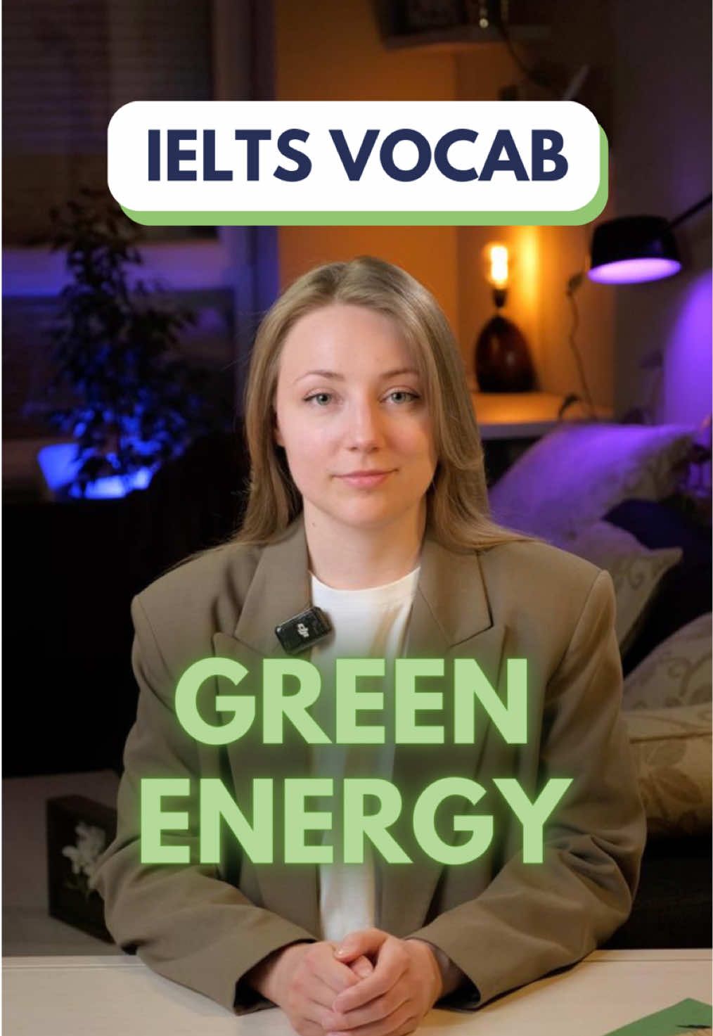 🌍 Environment is one of the most common topics in IELTS — and you need to be ready! Here are 3 essential green energy expressions you must know. ⏳ Can you guess them before the timer runs out? Mastering these phrases could make a real difference in your score! Save this post so you don’t forget🌱 #ielts #ieltsvocabulary 