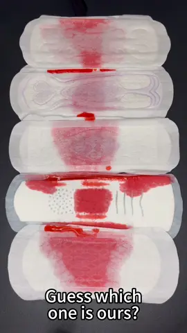 Five pads contrast!  #zhuyinlife #zhuyinlifepads #ilovezhuyinpads #zhuyinlifemenstrualpads #sanitarypads #periodpoverty #zhuyinlifesanitarypads #sanitarypads #periodpoverty #zhuyinlifesanitarypads 
