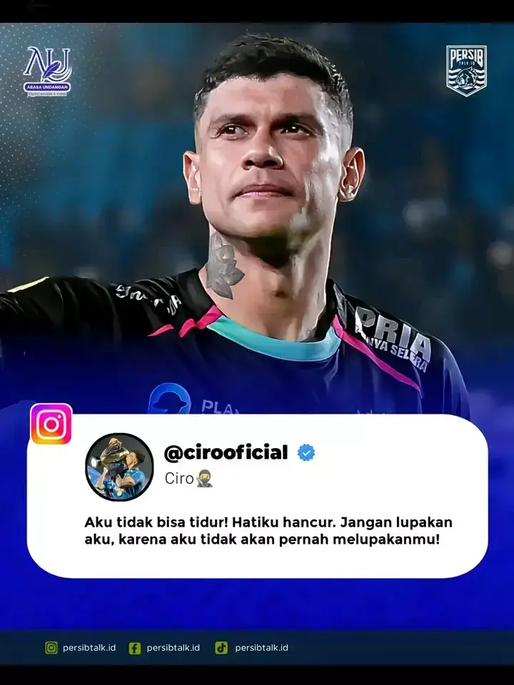 Ciro Alves di saluran instagramnya🫶  #persib #persibbandung #bobotoh #ciroalves #briliga1 #xyzabc #viral #fyp  foto : persibtalk.id