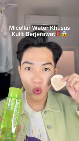 Micellar Water G2G khusus untuk kulit berjerawat yang ijo yaa💚 #micellarwaterg2g #micellarwater #doublecleansing #skincareviral #skincare #skincareroutine 
