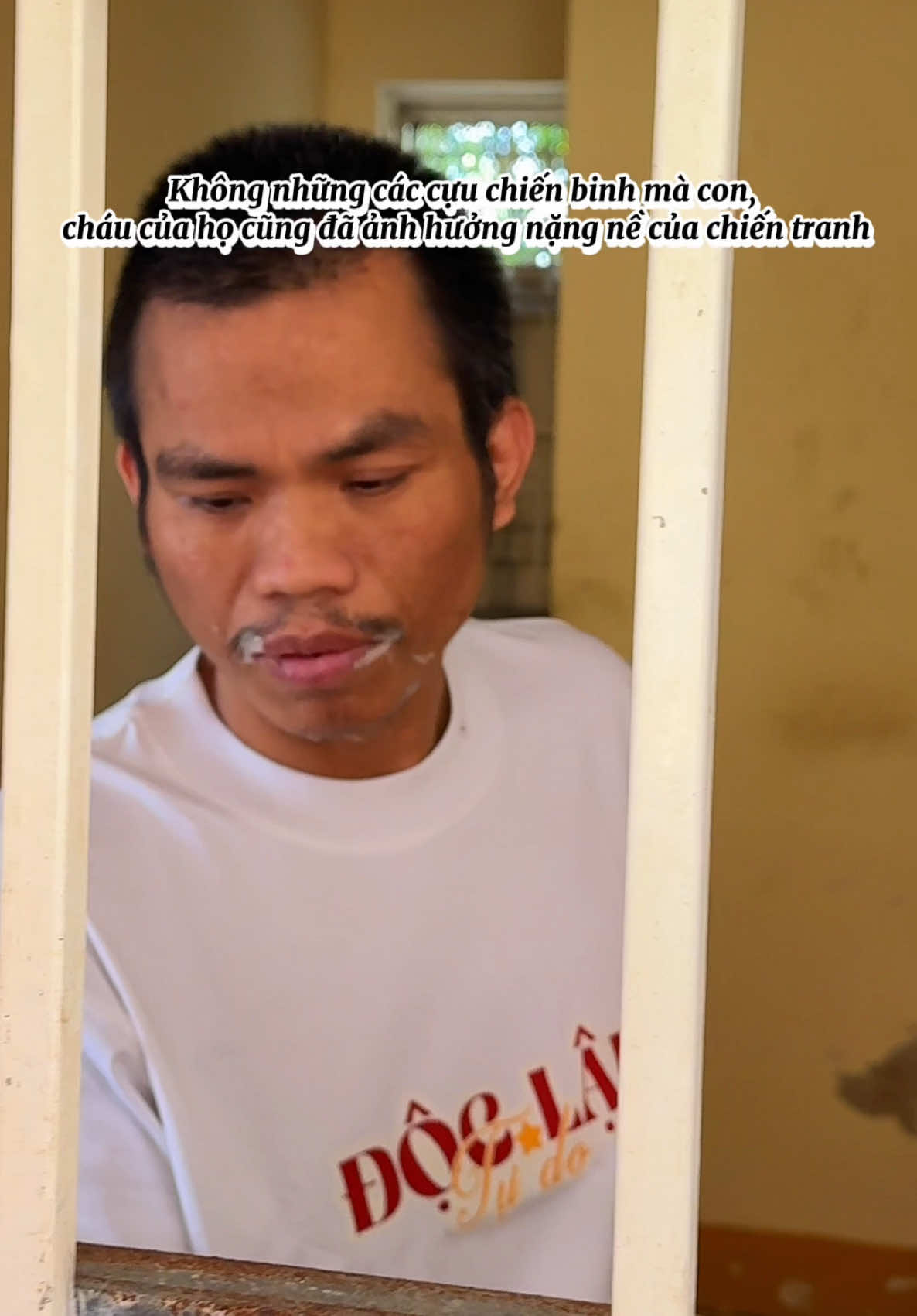Không những các cựu chiến binh mà con, cháu của họ cũng đã ảnh hưởng nặng nề của chiến tranh🥺 #vinhthichanngon 