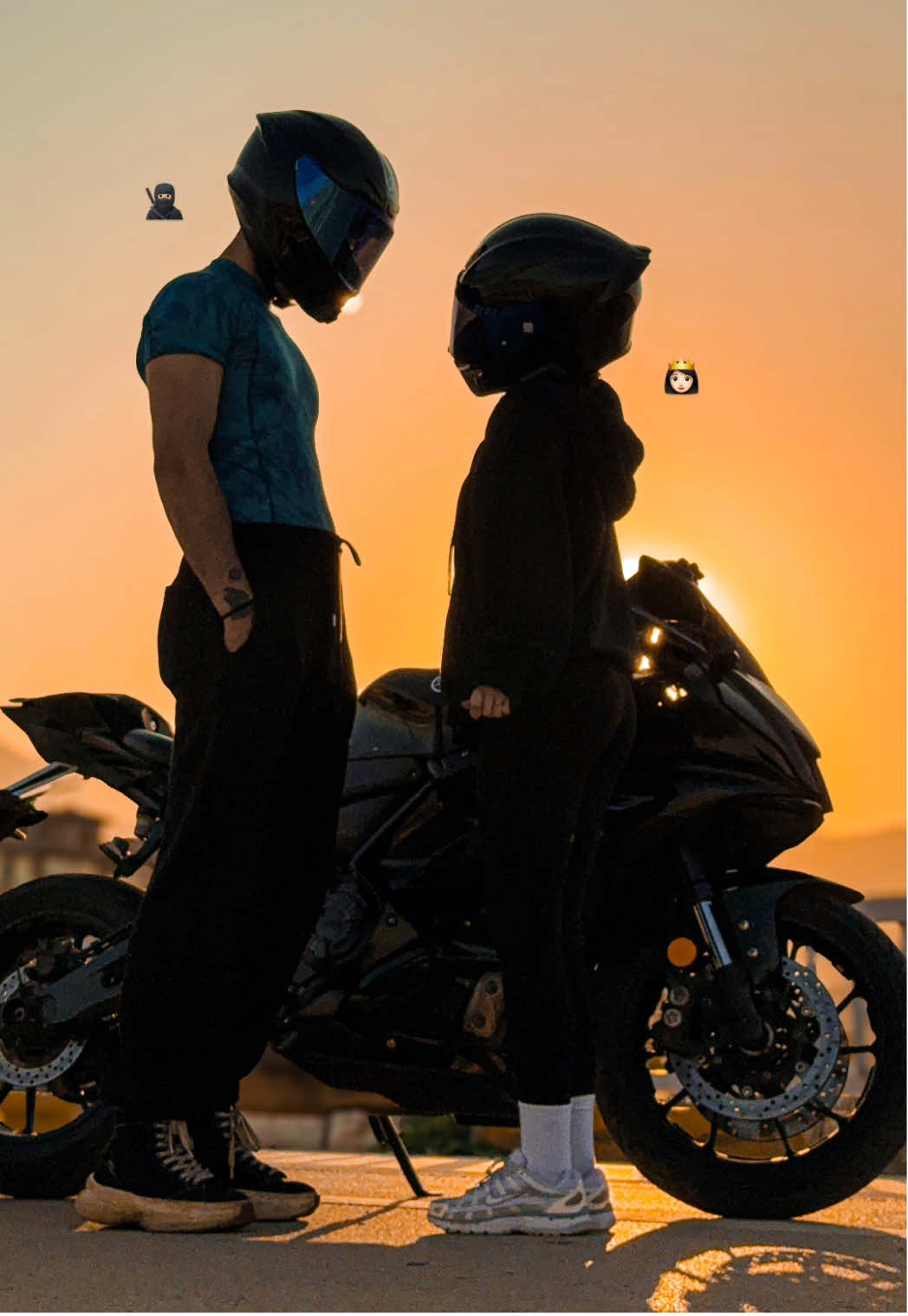 🥷🏼 1.85 ❤️‍🔥 1.58 👸🏻 #yamahar7 #motocouple #bikercouple #motorcycle #sevgiliakımları #couplegoals #motorcular #Motorsport 