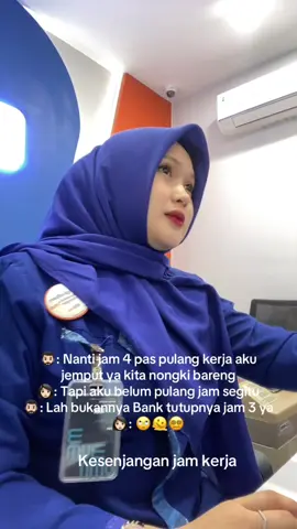Padahal kerja yg sebenarnya itu setelah jam 3😬👻