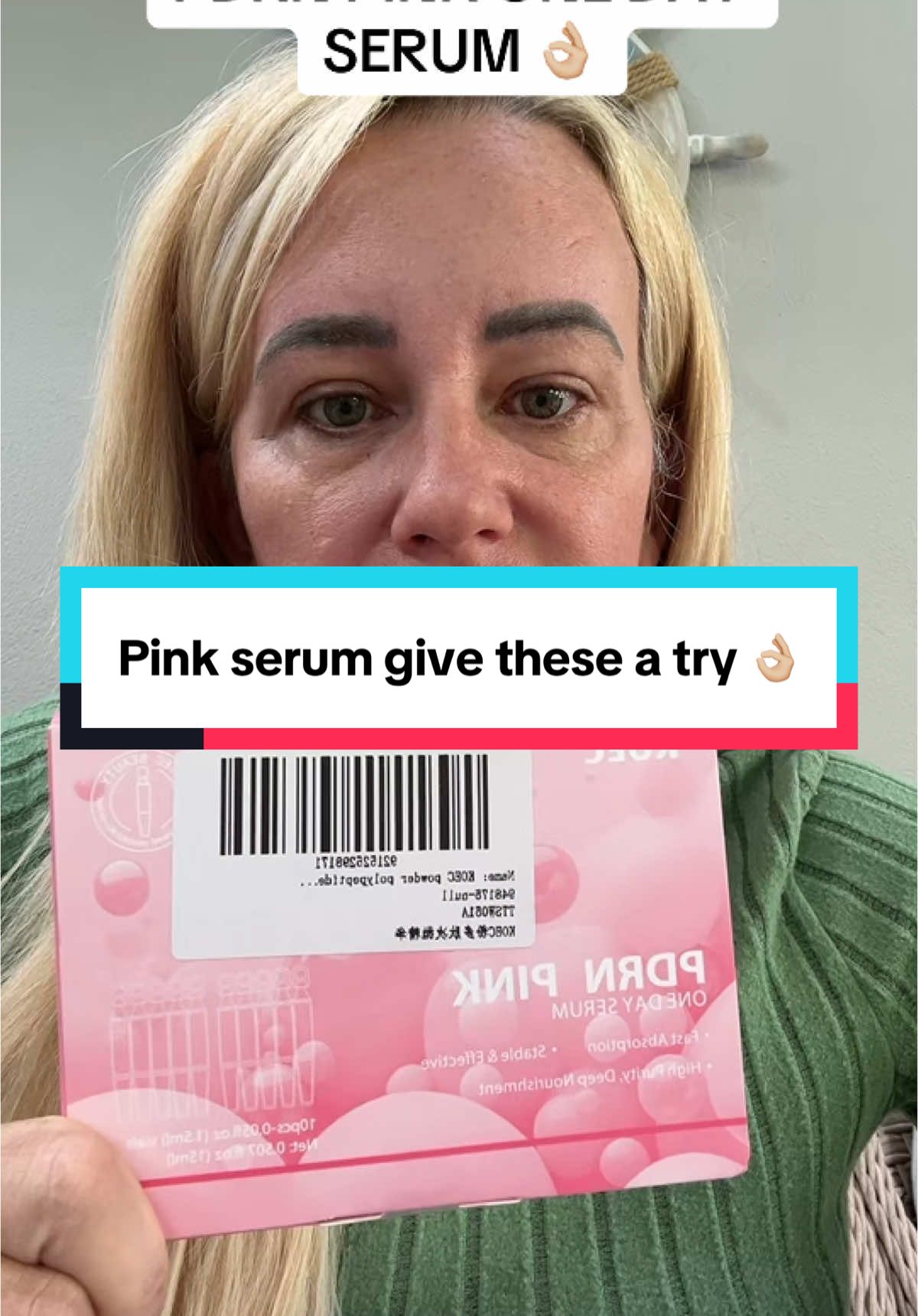 #faceserum #pink #koec #onedayserum #ilovethisserum 