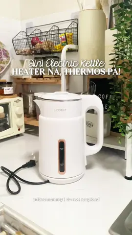 ang galing mo Hodekt dahil electric kettle na tapos thermos pa. Pwede pala yun 🥰 #hodekt #electrickettle #thermoskettle #hodektkitchen 