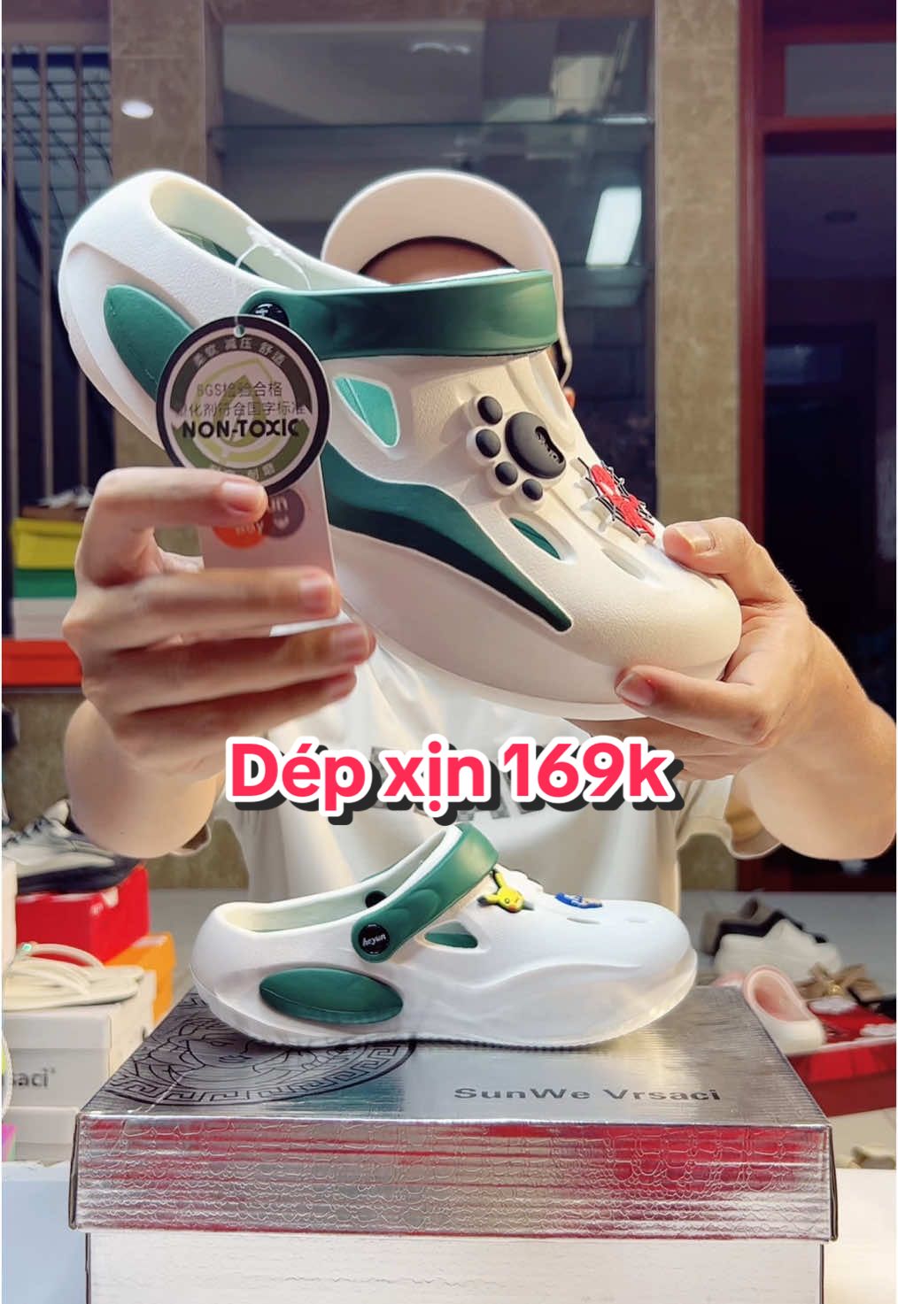Các b đã đi 1 đôi dép xịn bao giờ chưa ạ #manhgiay #manhbangiay #depsuc #depnu #depnam 