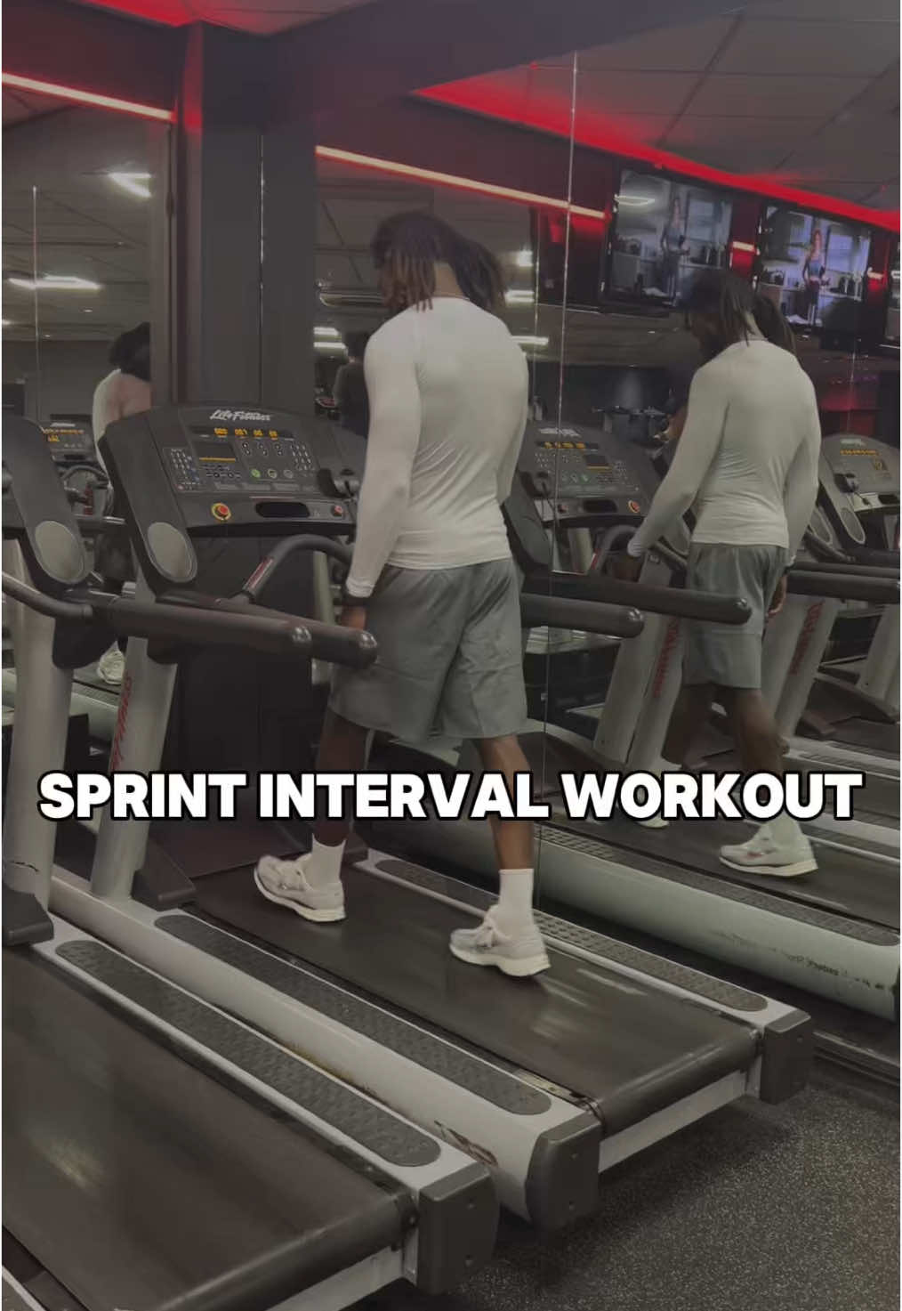 SPRINT INTERVALS 🏃🏾‍➡️ This exercise preserves muscle mass, burns fat while improving cardiovascular endurance #fyp #GymTok #intervaltraining #sprint #motivation 