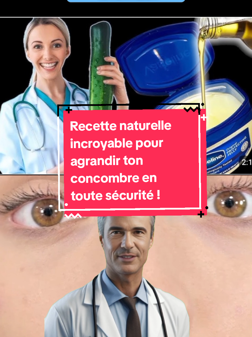 Recette naturelle incroyable pour agrandir ton concombre en toute sécurité !