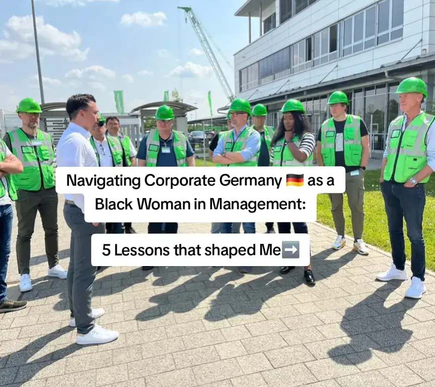 This post isn’t just about corporate life, it’s about what it means to lead, to be seen, and to no longer shrink in spaces that weren’t built for you. Swipe through for the real lessons. The unspoken ones. The ones you only learn when you’ve lived it. #womeninleadership  #corporategermany  #womenwholead  #careerclarity  #purposedriven  #breakingbarriers  #deutschland🇩🇪 #corporatelife  #germany #momonamission  