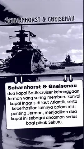 Scharnhorst dan Gneisenau adalah dua kapal Battlecruiser kelas Scharnhorst milik Angkatan Laut Jerman (Kriegsmarine) yang sukses dalam beberapa operasi selama Perang Dunia II.  Terlibat dalam beberapa Operasi: Operasi Wiserubung tahun 1940• Scharnhorst dan Gneisenau berperan penting dalam invasi Jerman ke Norwegia, menenggelamkan Battlecruiser milik Inggris HMS Renown dan kapal induk HMS Glorious.  Operasi Berlin tahun 1941• kedua kapal ini juga berpartisipasi dalam Operasi di Samudra Atlantik, menyerang konvoi kapal Sekutu yang membawa suplai ke Inggris. Selama Operasi ini, mereka berhasil menenggelamkan 22 kapal dan total 115.000 ton bruto.  Operasi Cerberus tahun 1942 atau dikenal sebagai 