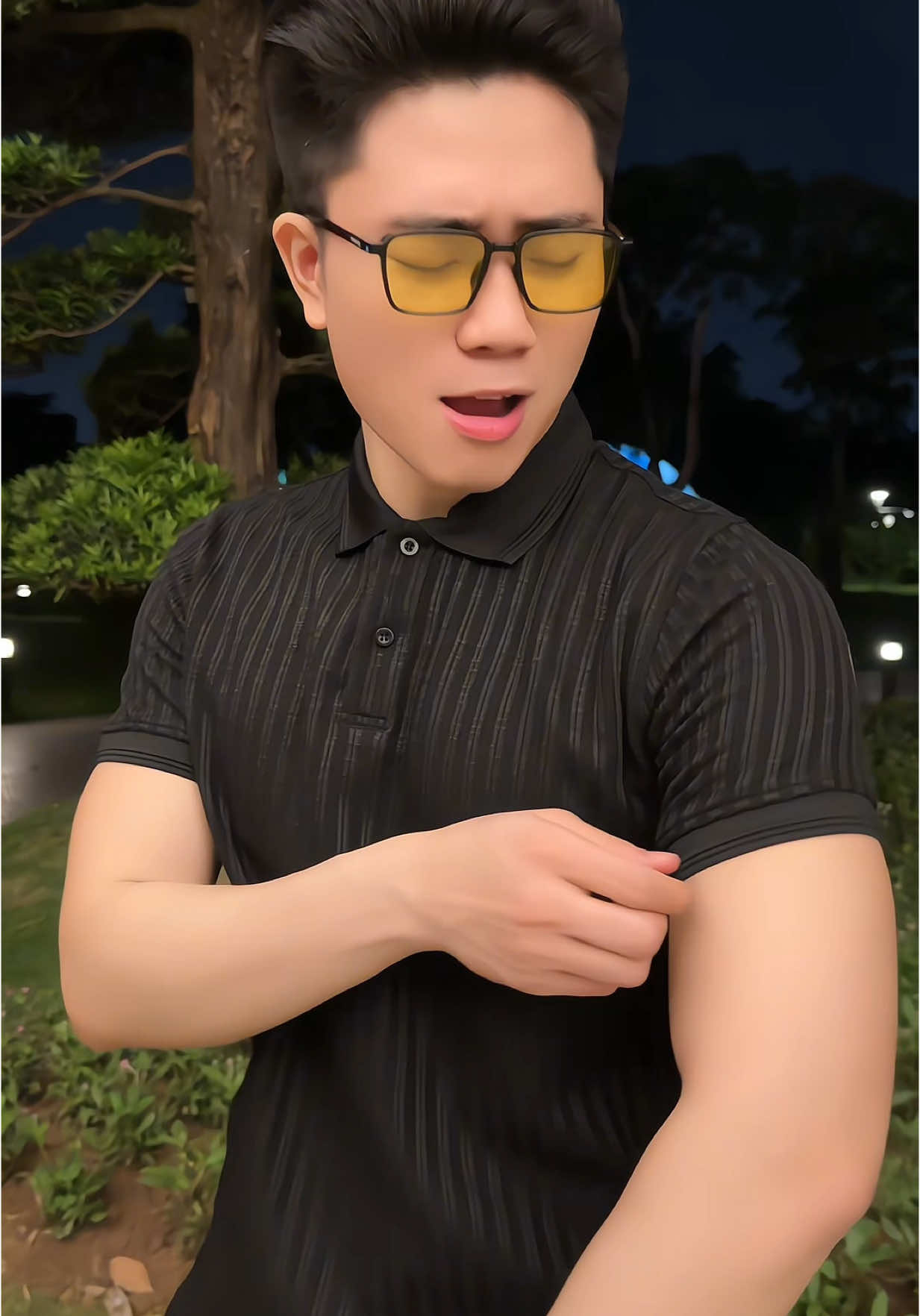 Áo Polo Nam Vải Thun Tăm Mỹ LA