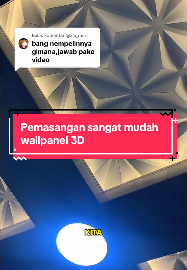 Membalas @@zip_raur! Tutor pemasangan wall panel 3D menggunakan doble tape hitam #wallpanel#wallpanel3d #wallpanelpvc #plafonpvc #plafongypsum #plafonpvcminimalis #idedekorasi #ruangtamu #ruangtamuminimalis #CerealCerdik 