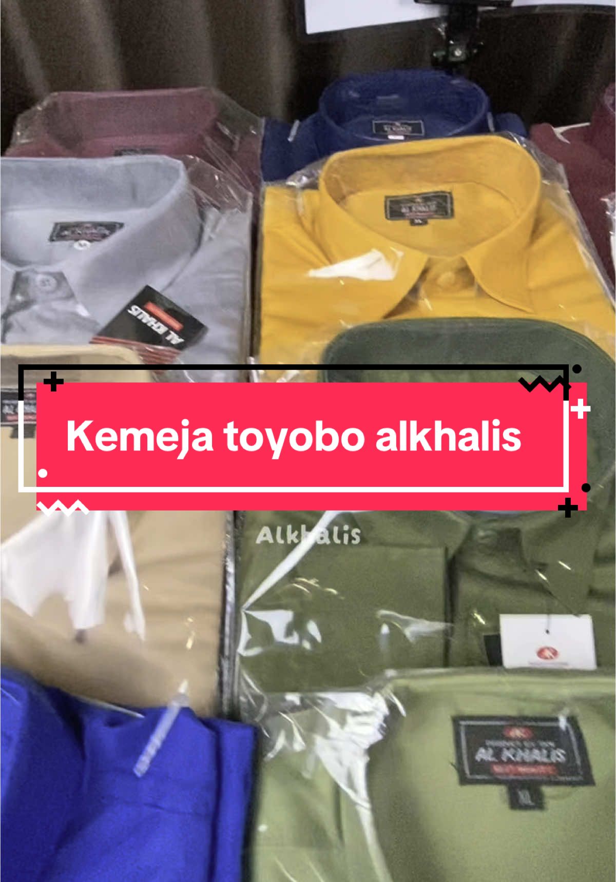 KEMEJA KEREN Nih boy untuk semua varian nya Mimin bisa milih dibawah ya KEMEJA TOYOBO FODU #alkhalis #masukberanda #trendingvideo 
