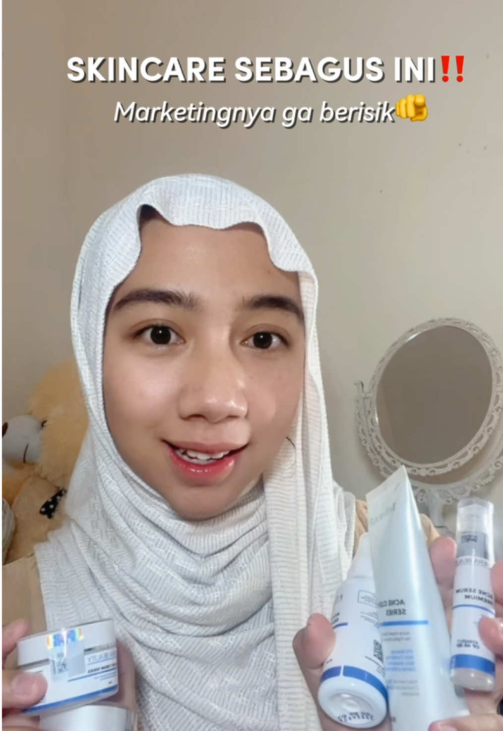 OMG ternyata ada loh skincare yang marketingnya biasa aja tp hasilnya bikin aku plengaplongo krna bagus bikin jerawat aku sembuhh, best banget acne series @THERA BEAUTY 🥹🤭  #beautywithscience #therabeauty #therbaikyatherabeauty #racunskincare #acnefighter #acneseries #rekomendasi 