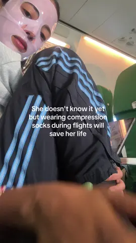 Ladies wear your compression socks!