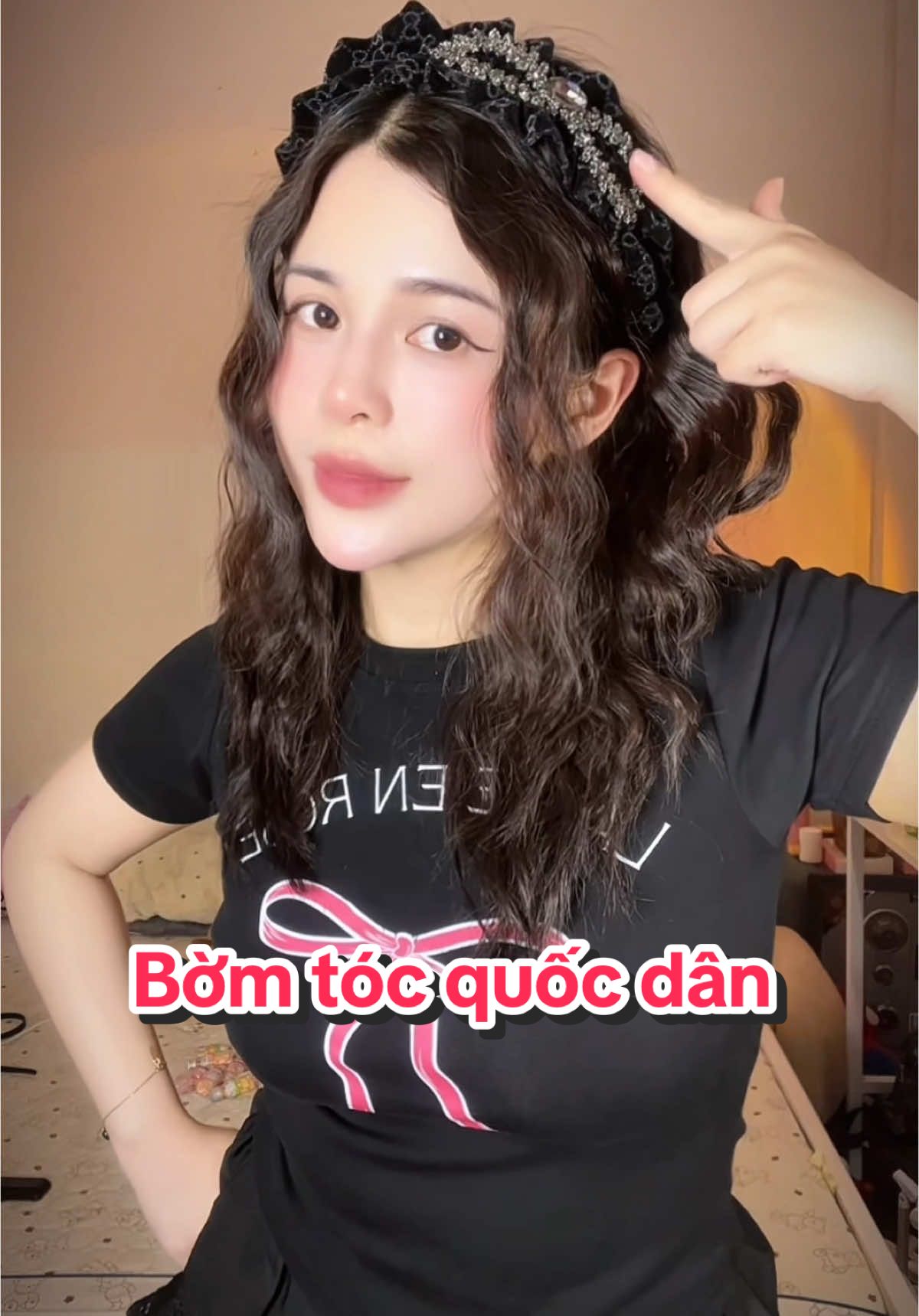 Cứ đeo lên là auto xinh #bomtoc #bomtocdinhda #bomtocxinhxan #TikTokBeauty #fyp #xuhuong 