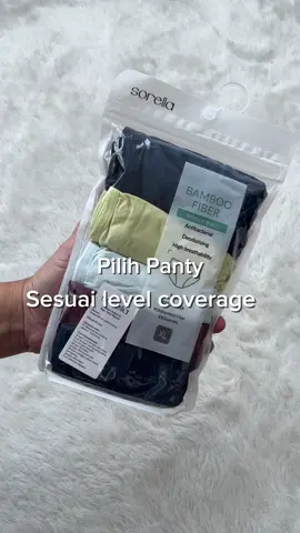Pilih panty sesuai level coverage kamu ya sister #sorella #sorellaindonesia #discovertheultimatecomfortnow 