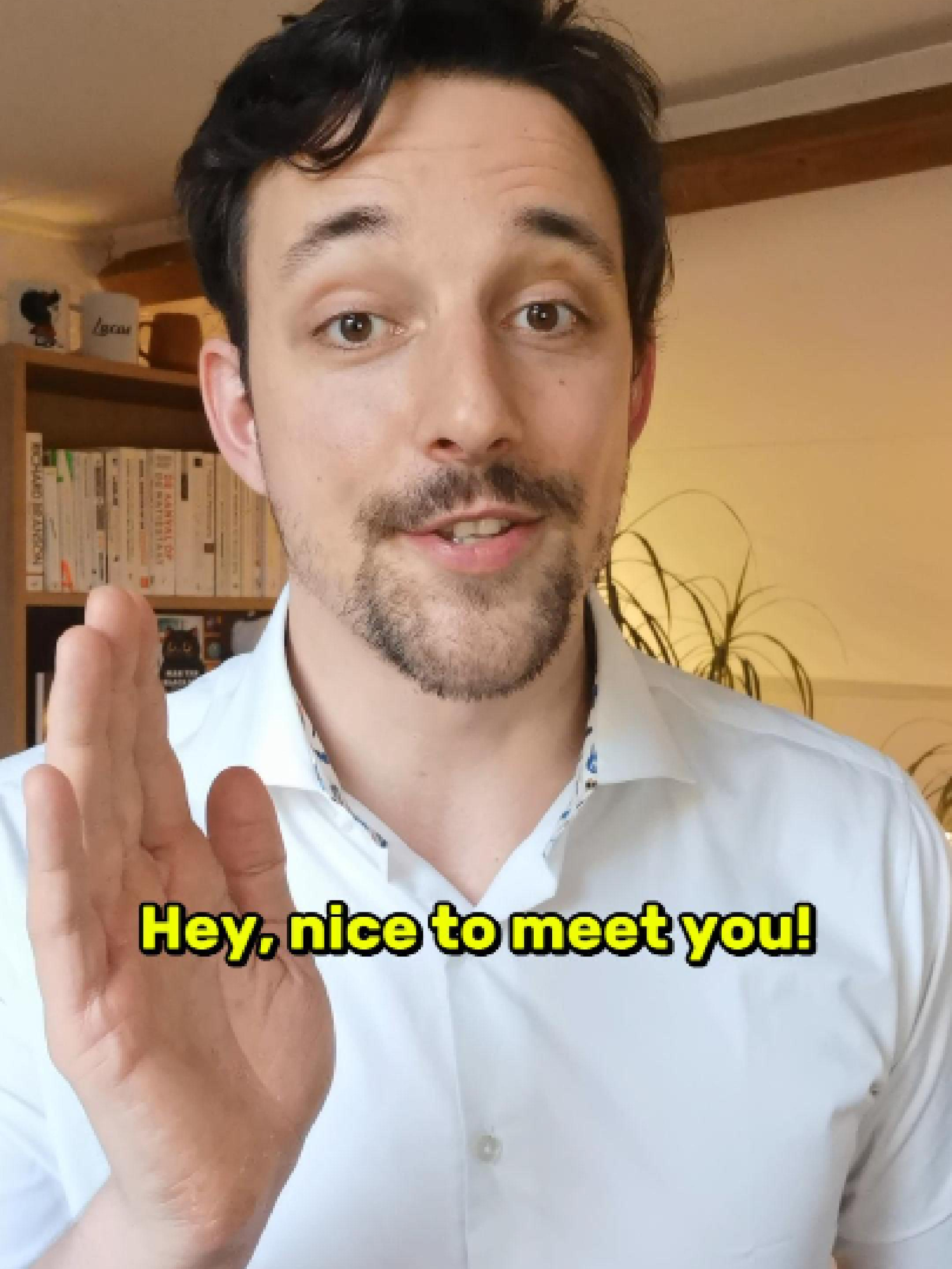 Nice to meet you! #learnwithlucas #englishteacher