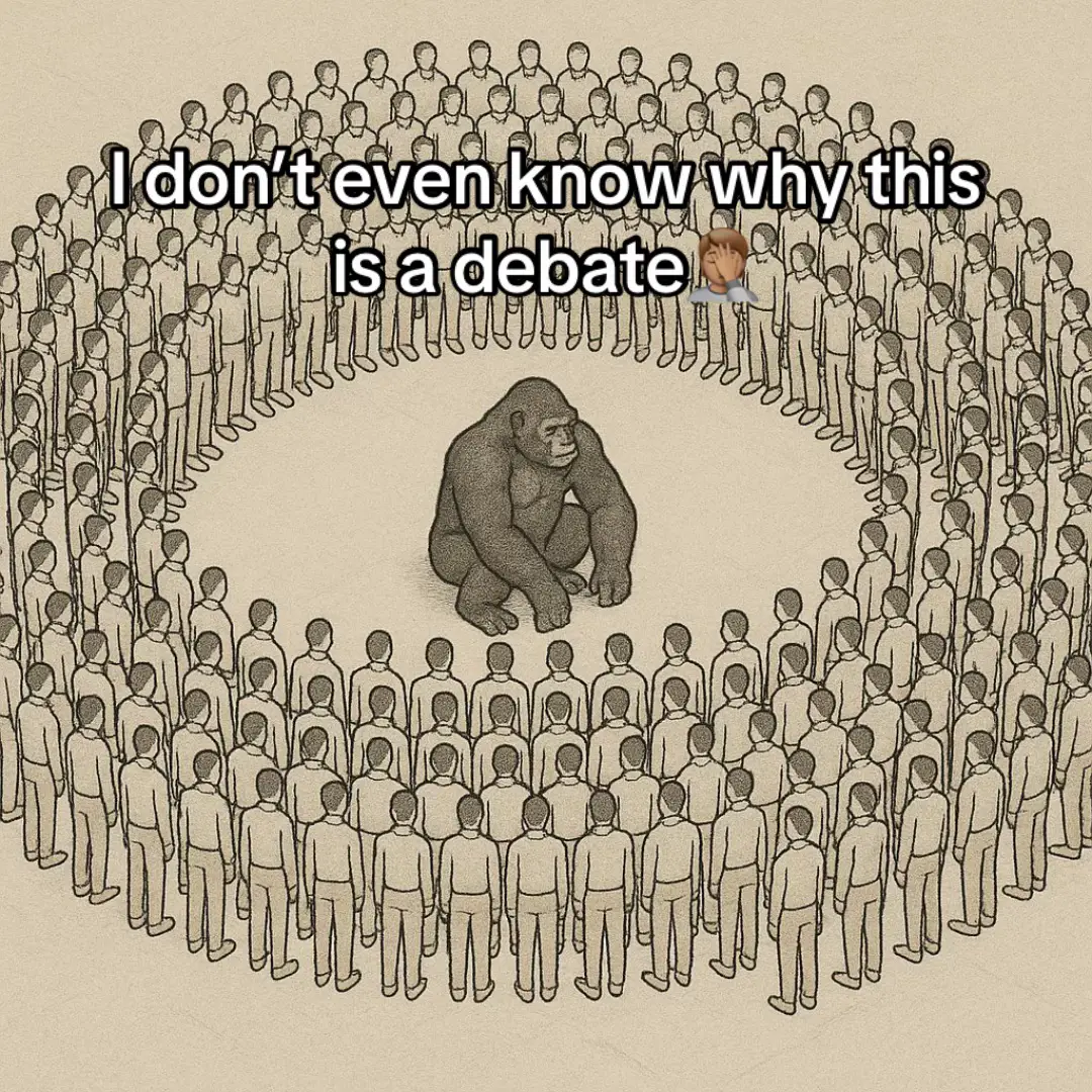 #gorilla #100men 