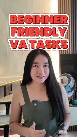 Do you want to be a VA? Here are beginner-friendly VA tasks that you can offer to clients 🥰 #fyp #vatraining #philippines #virtualassistantph #virtualassistant 
