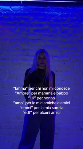 emma non si abbrevia lol