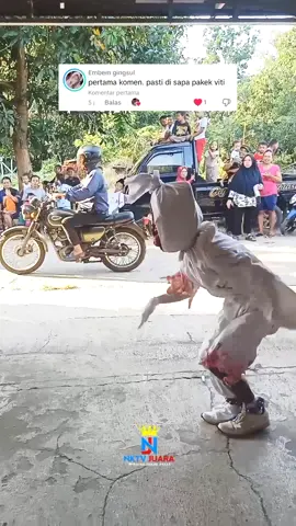 Pocong viral Indramayu loncat loncat  #pocongviral #indramayu #joged