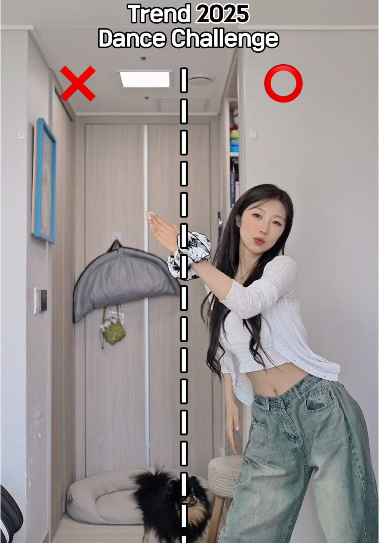 2025 Dance Challenge😆❤️‍🔥 / 아니 모르는게 꽤 많아…!!!!🫢 Try this challenge with a friend @@ /  #2025challenge 