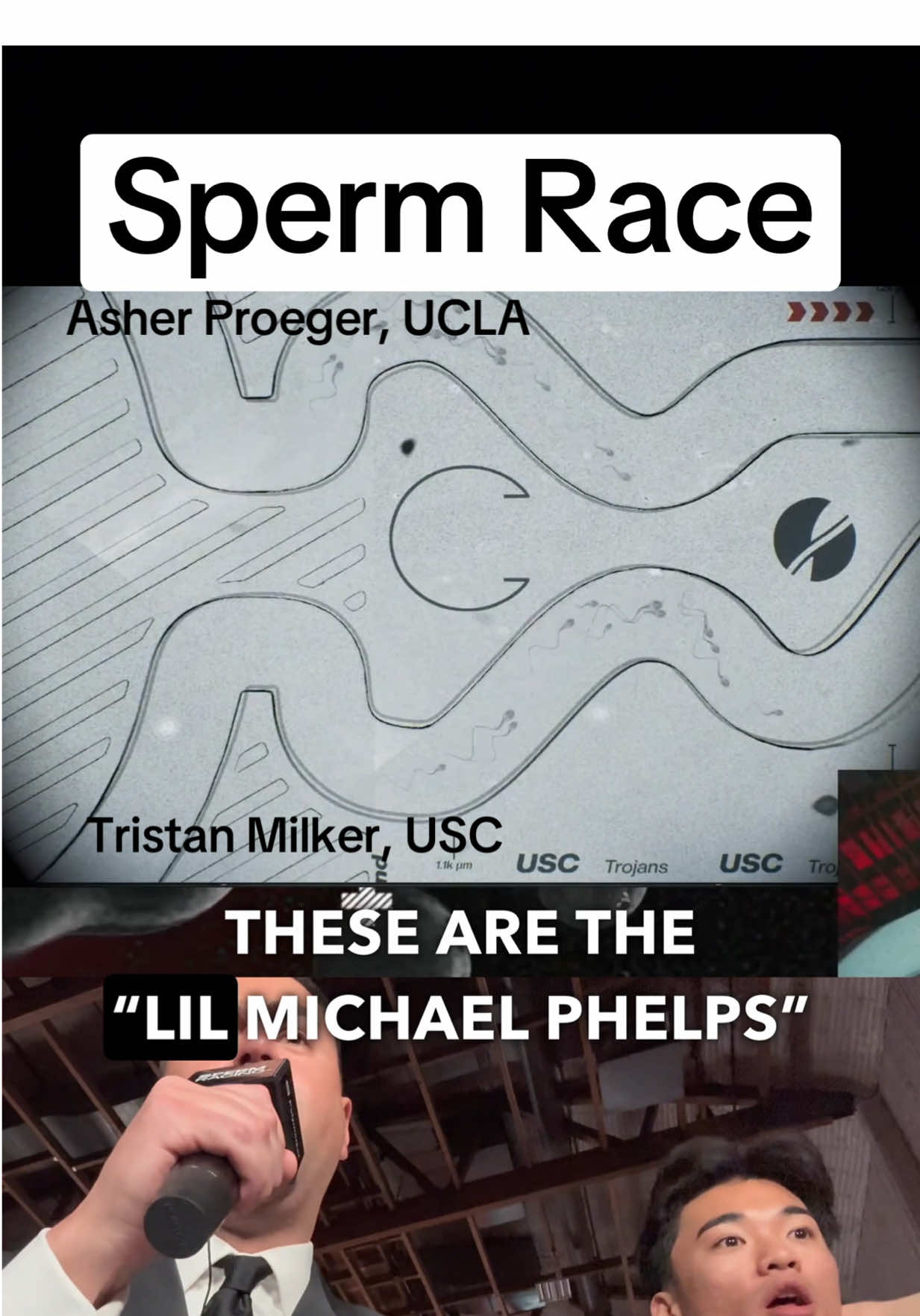 World’s First Intercollegiate Sperm Race
