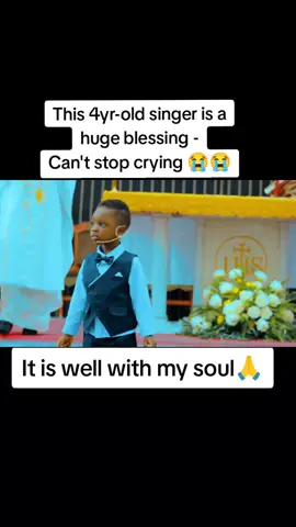 The whole church was filled with emotions as I sang the popular Hymn 