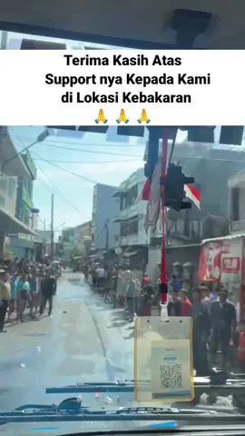 terima kasih support dan dukungannya yang luar biasa kepada kami 🙏🙏🙏di lokasi kebakaran ,  mohon maaf jikalau kami ada salah selama bertugas memadamkan api hari ini.. 🙏🙏🙏 ucapan TERIMA KASIH dari anda adalah semangat yg luar biasa bagi kami..  #damkar  #pemadamkebakaran #damkarcore 