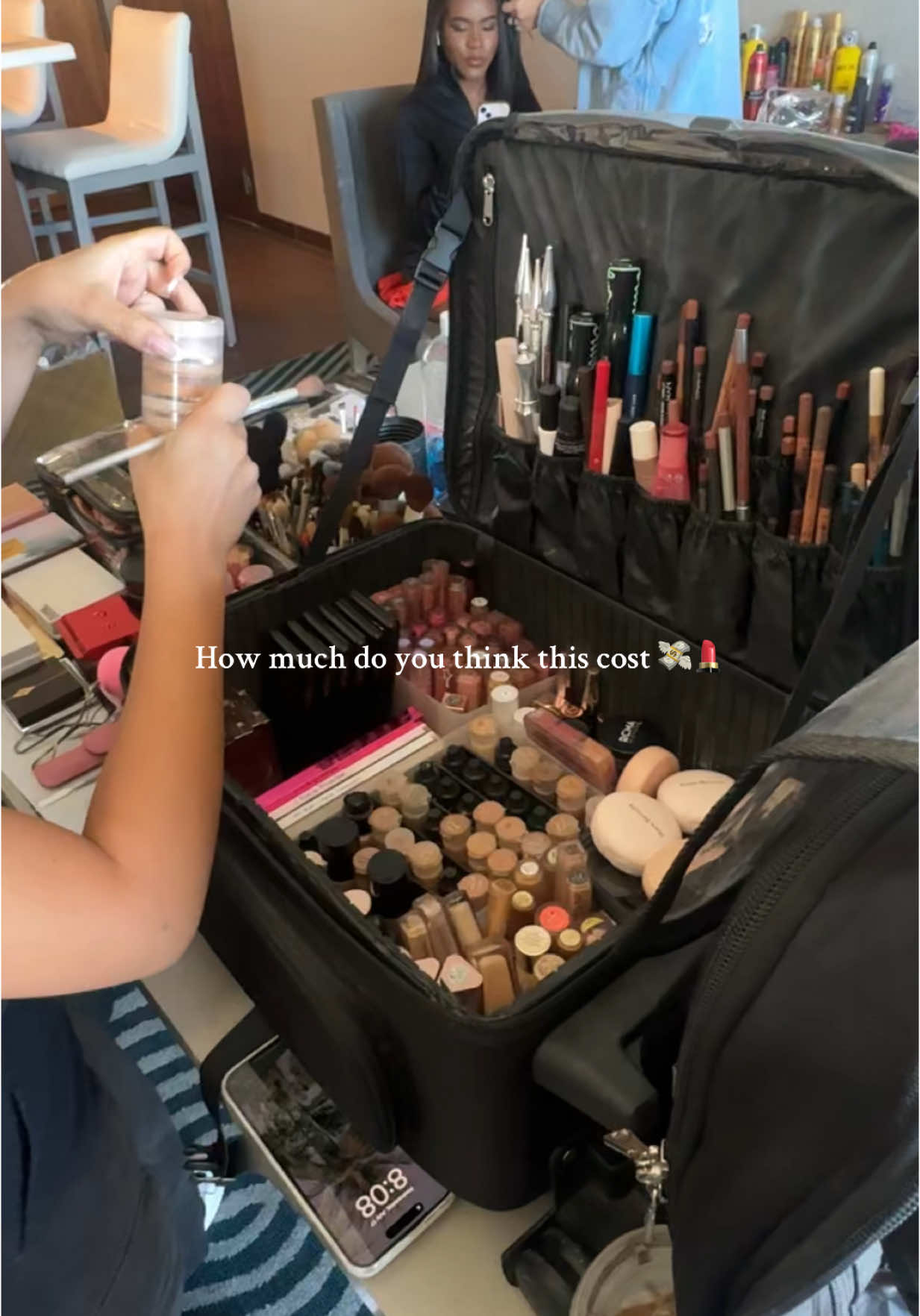Give us your guess 👀💄💸@Dorka Jones @EmerieJones  #promakeupartist #alabamamakeupartist #travelingmakeupartist 